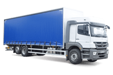 Car Hire Garston - 26 Tonne Curtain Side Truck - Truck hire Garston