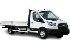 Car Hire Garston - Ford Transit Dropside Van - Van hire Garston